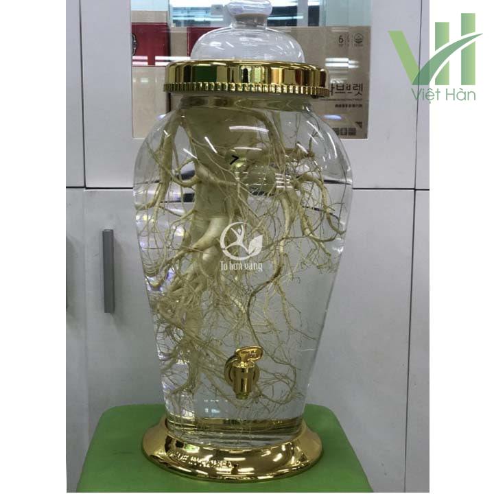 Sâm tươi loại 2 củ 700 gram rất phù hợp để làm rượu sâm