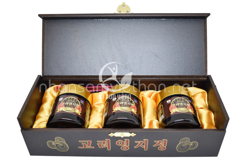 Hình ảnh Cao linh chi núi hộp gỗ đen thượng hạng - Hộp 360 gam (120g x 3 lọ) Hình ảnh Cao linh chi núi hộp gỗ đen thượng hạng - Hộp 360 gam (120g x 3 lọ)