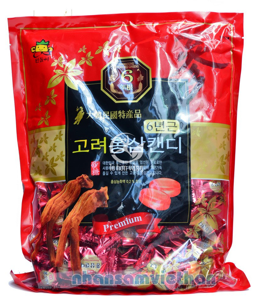Kẹo hồng sâm Hàn Quốc Hwanwoong 800g 280,000 ₫