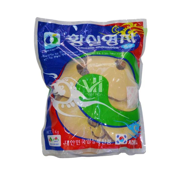 Nấm linh chi vàng Hàn Quốc gói 1 kg - Hỗ trợ ăn ngon ngủ sâu
