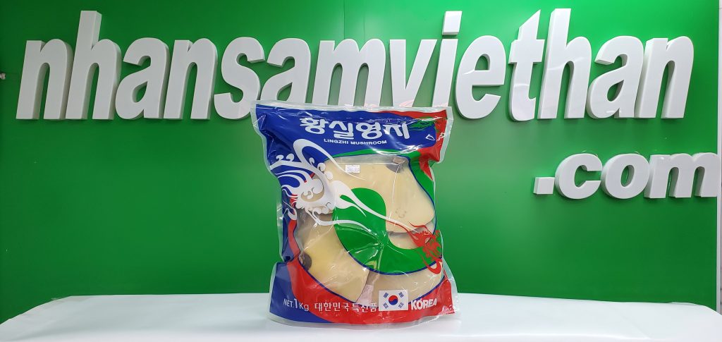 Hình ảnh: Nấm linh chi vàng Hàn Quốc - gói 1 kg