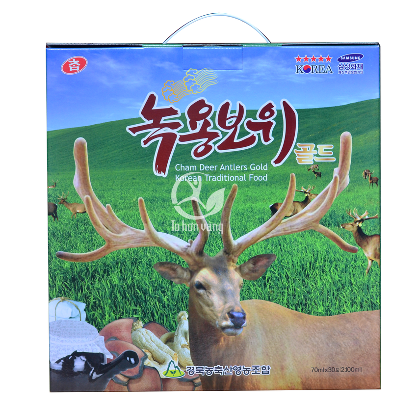 Hình ảnh hộp Nước Hồng Sâm Nhung Hươu Hàn Quốc Hình ảnh hộp Nước Hồng Sâm Nhung Hươu Hàn Quốc