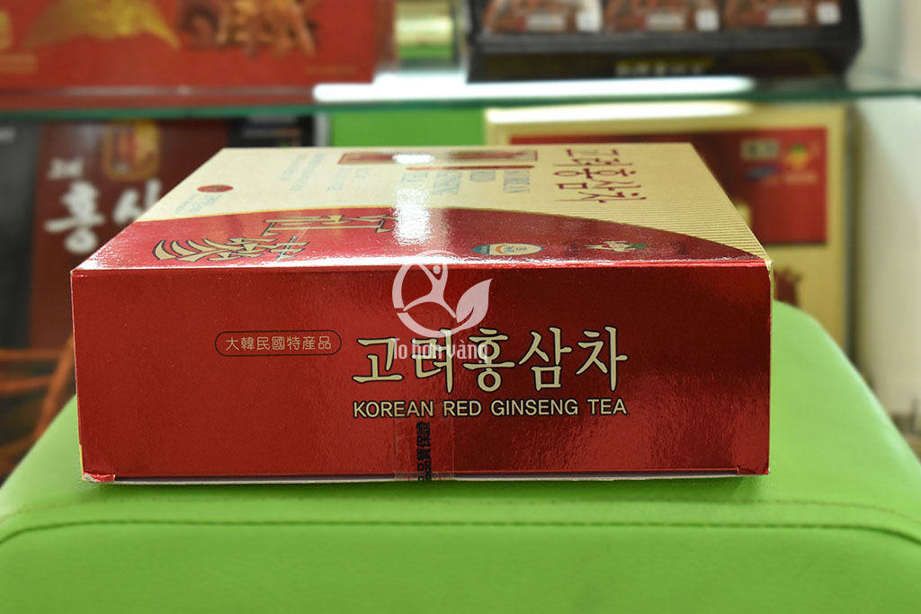 Hình ảnh góc phải hộp Trà Hồng Sâm Hàn Quốc KGS 100g X 3 Gói Hình ảnh góc phải hộp Trà Hồng Sâm Hàn Quốc KGS 100g X 3 Gói