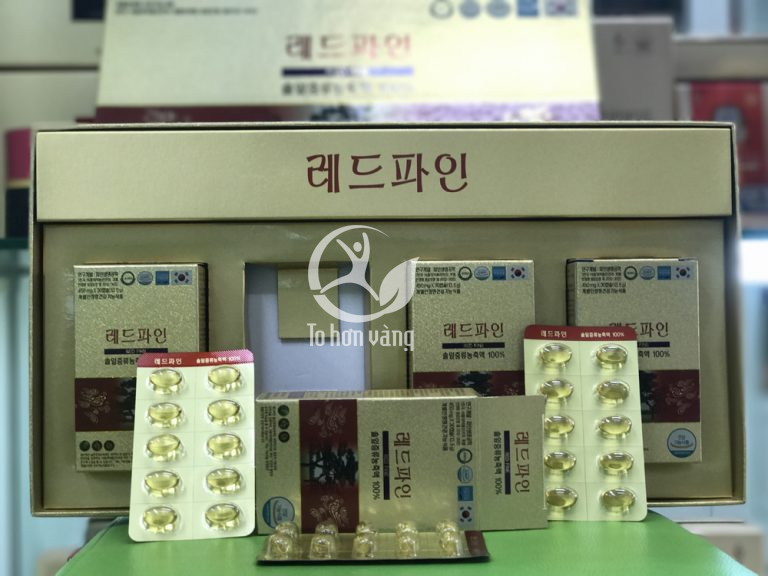 Tinh dầu thông đỏ Hàn Quốc dạng vỉ chăm sóc sức khỏe hiệu quả