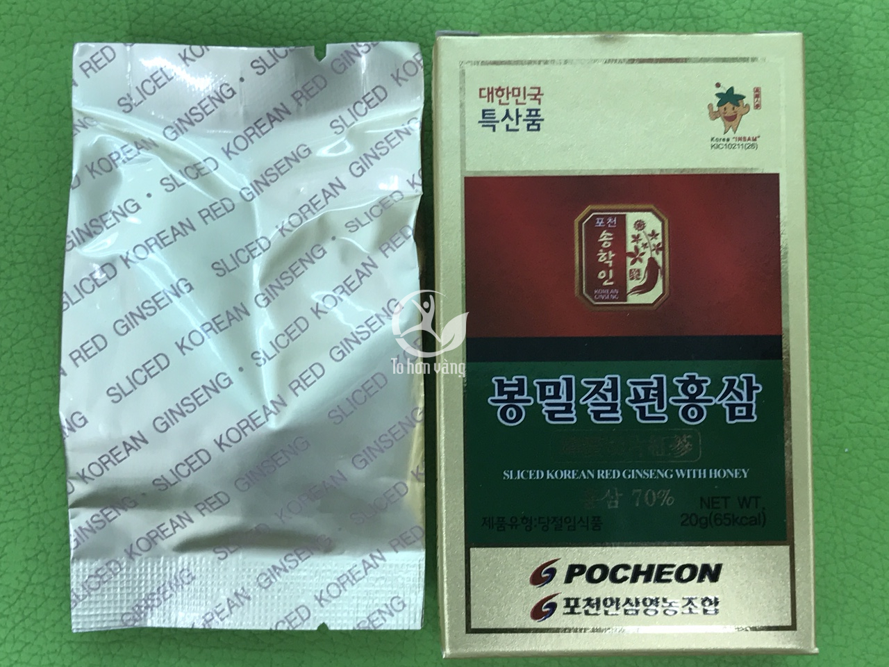 Hình ảnh chi tiết bên trong hộp Hồng sâm thái lát tẩm mật ong 200g Pocheon Hình ảnh chi tiết bên trong hộp Hồng sâm thái lát tẩm mật ong 200g Pocheon