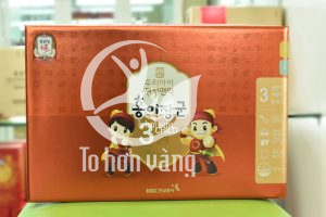 Hồng sâm baby Hàn Quốc với nhiều thnahf phần dưỡng chất quý giá giúp tăng cường sức khỏe cho trẻ