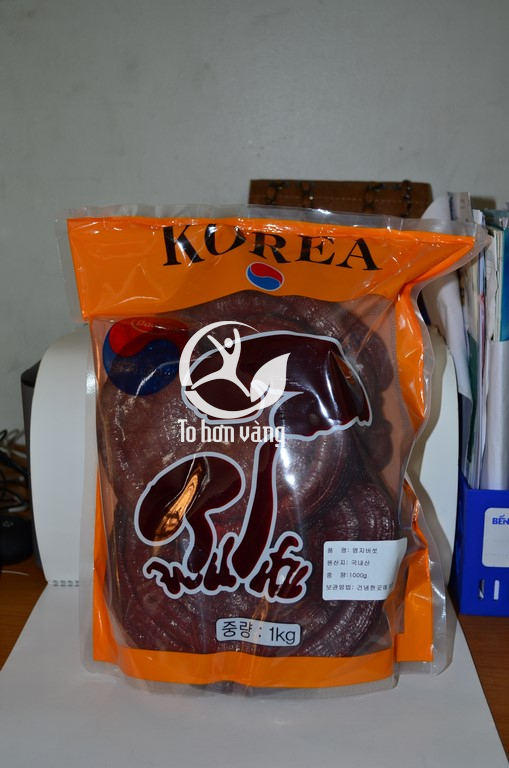 Nâm linh chi đỏ Hàn Quốc, được đánh giá có chất lượng tốt hơn so với các loại nấm khác