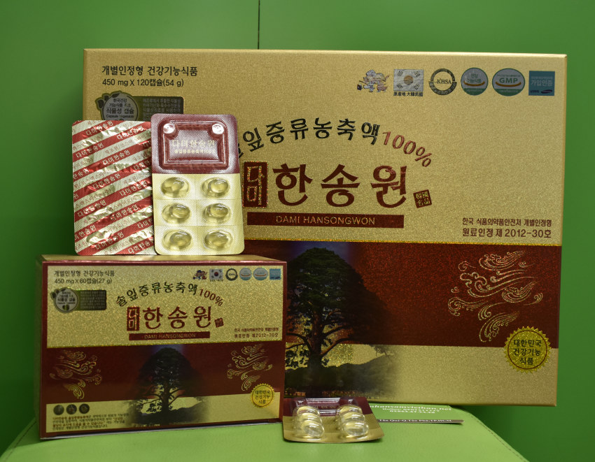 Tinh dầu thông đỏ chính phủ Hàn Quốc