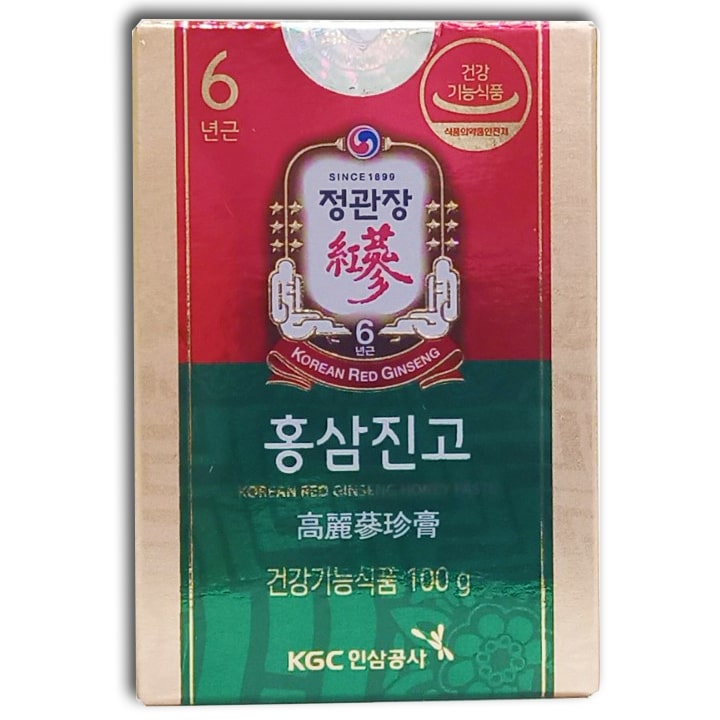 1 hộp hồng sâm mật ong KGC 100g.