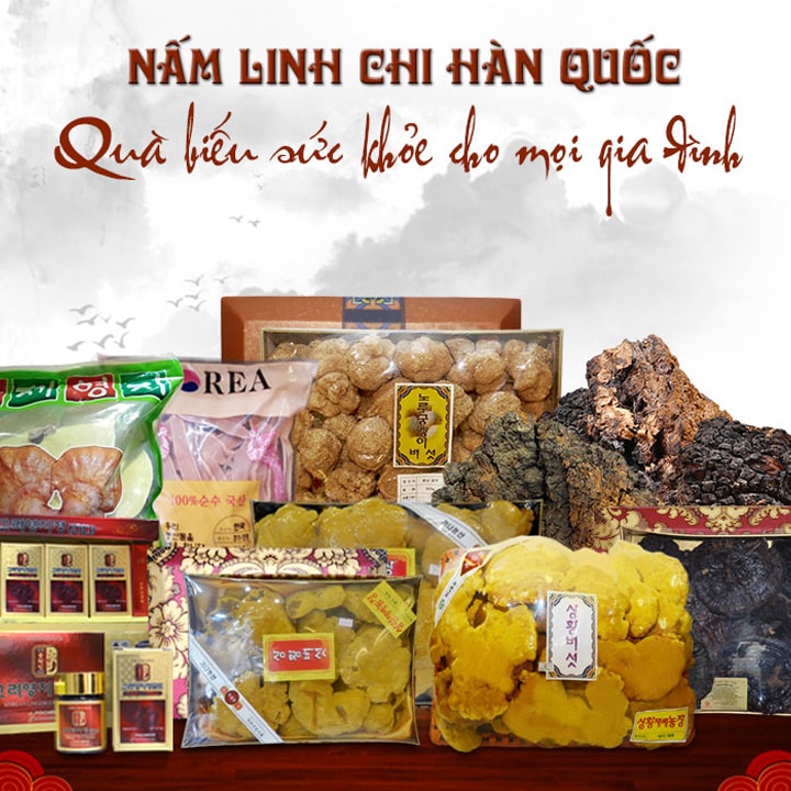 Hình ảnh: Nấm linh chi làm quà tặng tri ân khách hàng