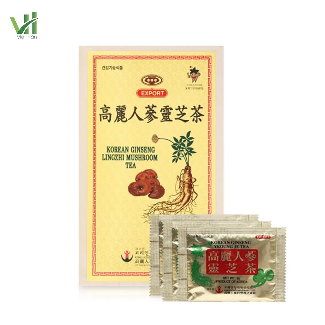 Trà Hồng Sâm Linh Chi Bio Hàn Quốc Hộp 300g