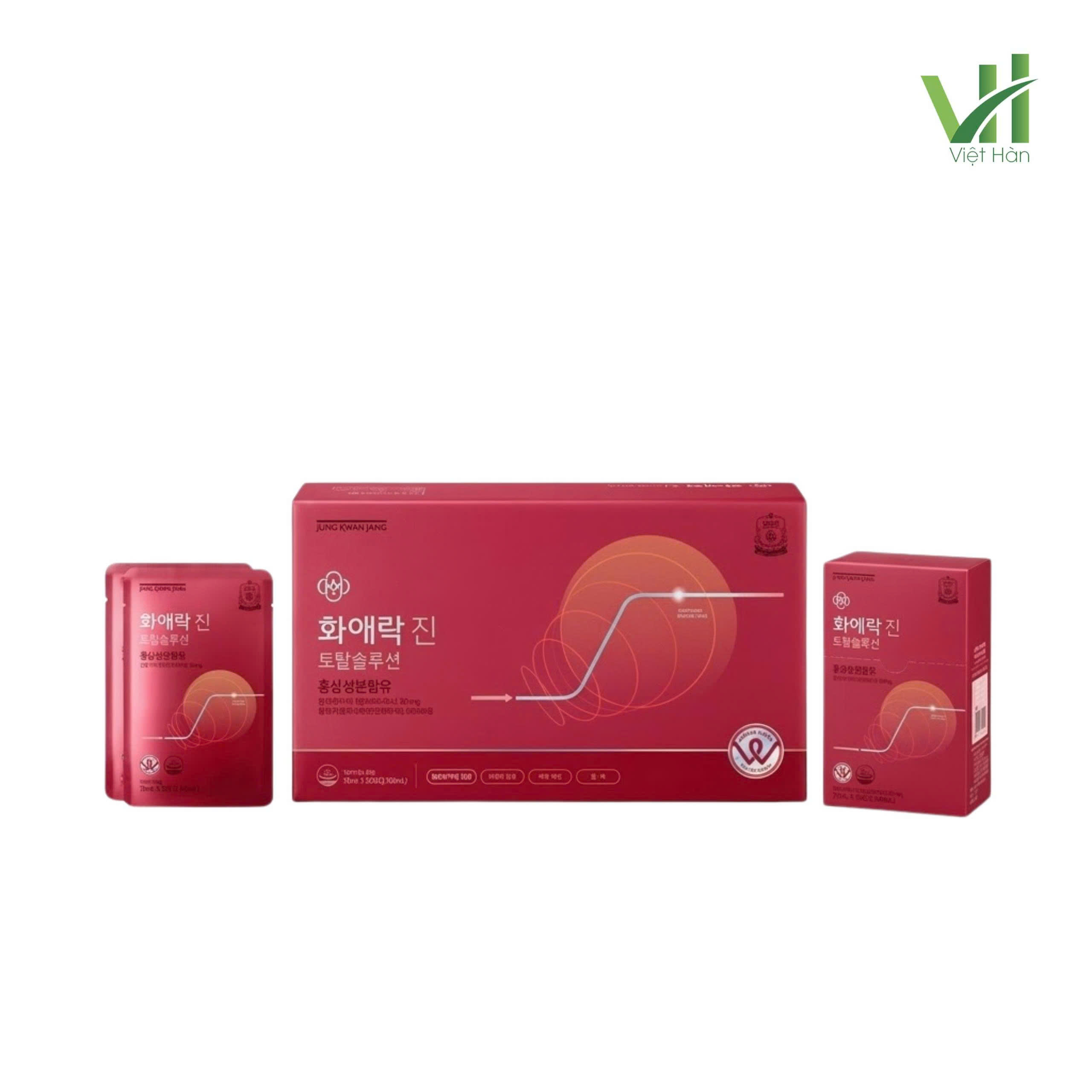 Nước Hồng Sâm Jung Kwan Jang dành cho nữ giới 30 gói x 70ml