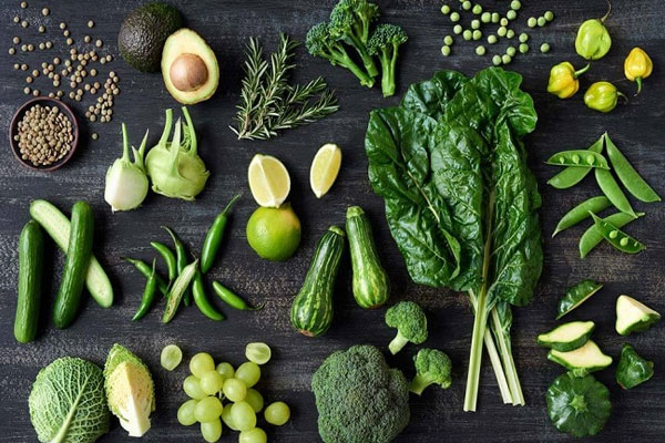 rau xanh có hàm lượng vitamin A cao