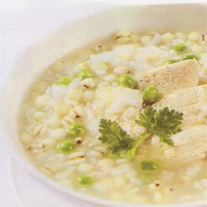 cách nấu gà hầm với hạt bo bo