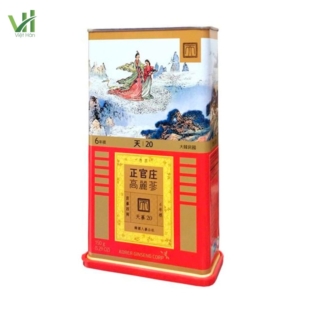 Thiên sâm khô 300g số 30 Hàn Quốc Thiên sâm khô 150g số 20 Hàn Quốc