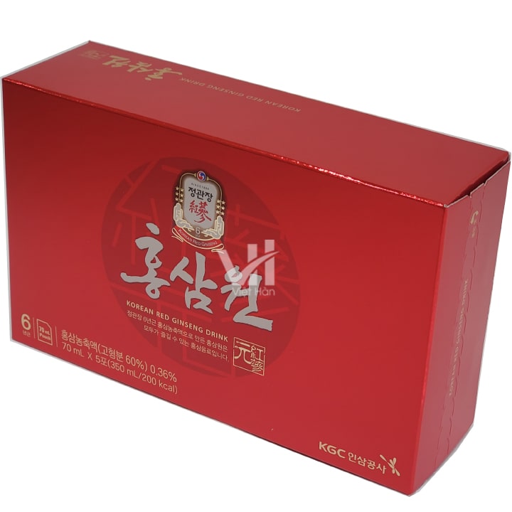 Hình ảnh hộp nước hồng sâm Cheong Kwan Jang KGC chính phủ