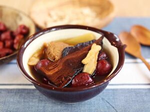 nấm linh chi dùng chế biến súp