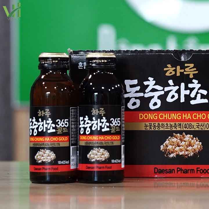 Hình ảnh sản phẩm Nước Đông Trùng Hạ Thảo Gold Daesan chai