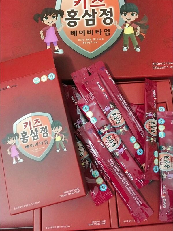 hồng sâm hàn quốc cho bé loại nào tốt