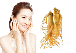 nhân sâm giúp dưỡng da và chống lão hoá