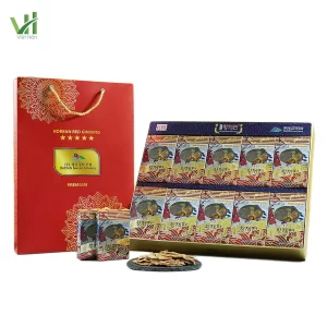 Hồng Sâm Lát Khô Daesan Hàn Quốc Hộp 10 gói x 12g