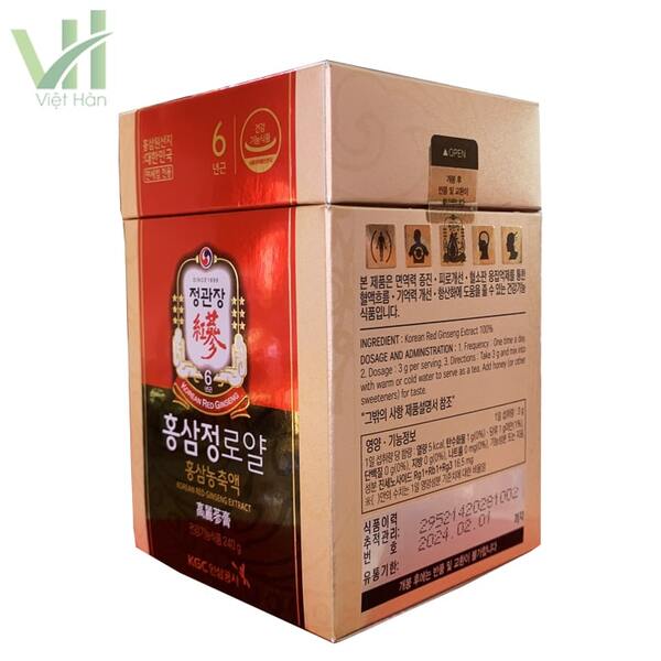 hạn sử dụng trên hộp sâm