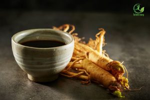 uống nước nhân sâm cải thiện làn da