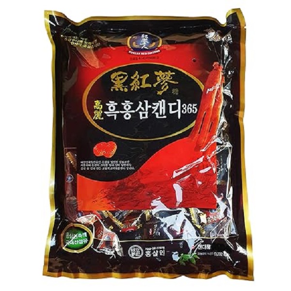 Kẹo Hắc Sâm Hàn Quốc 365 Gói 270g