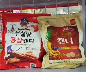 Kẹo hồng sâm không đường bao nhiêu calo