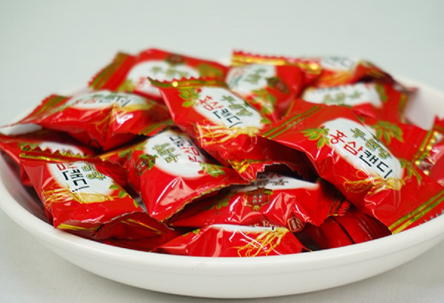 kẹo sâm hàn quốc không đường