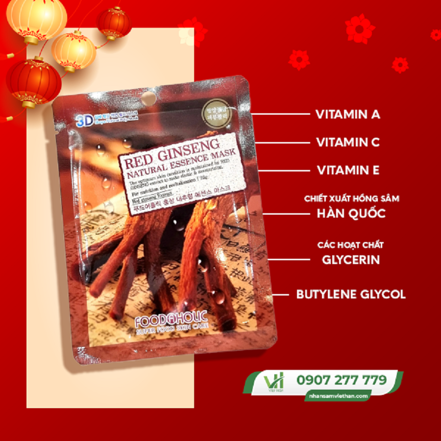 mặt nạ hồng sâm collagen có tốt không