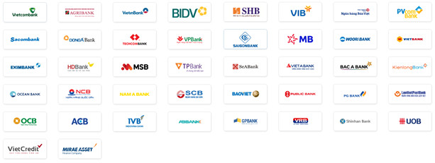 40 thẻ atm/nội địa/ngân hàng