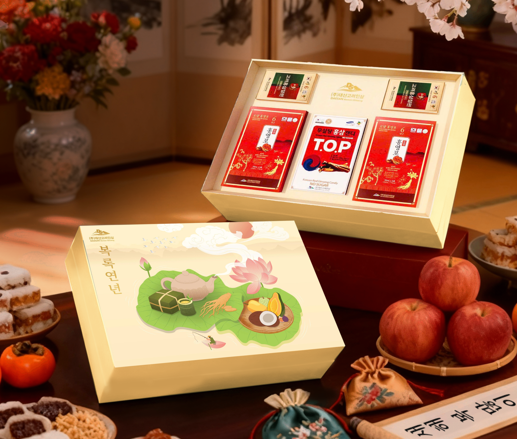 Bộ Quà Tặng Xuân 2026 - Phúc Lộc Viên Niên