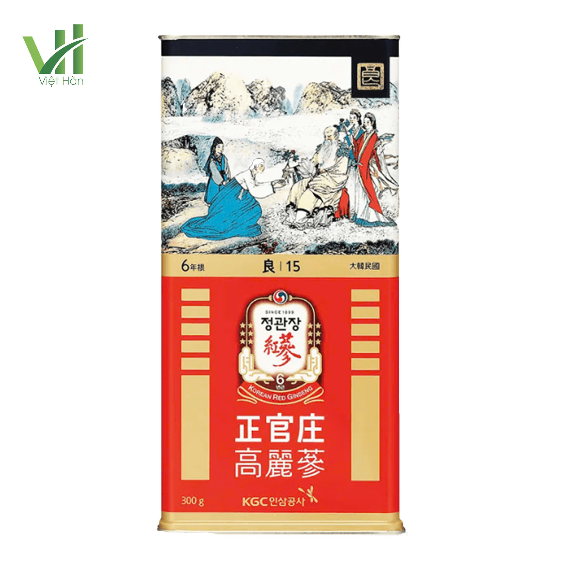 Hồng Sâm Củ Khô KGC Hàn Quốc Hộp 300g số 15