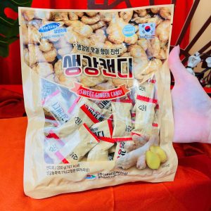 Kẹo Gừng Daesan 200g – Cay Nhẹ Ấm Dịu, Thơm Lâu Dễ Ăn