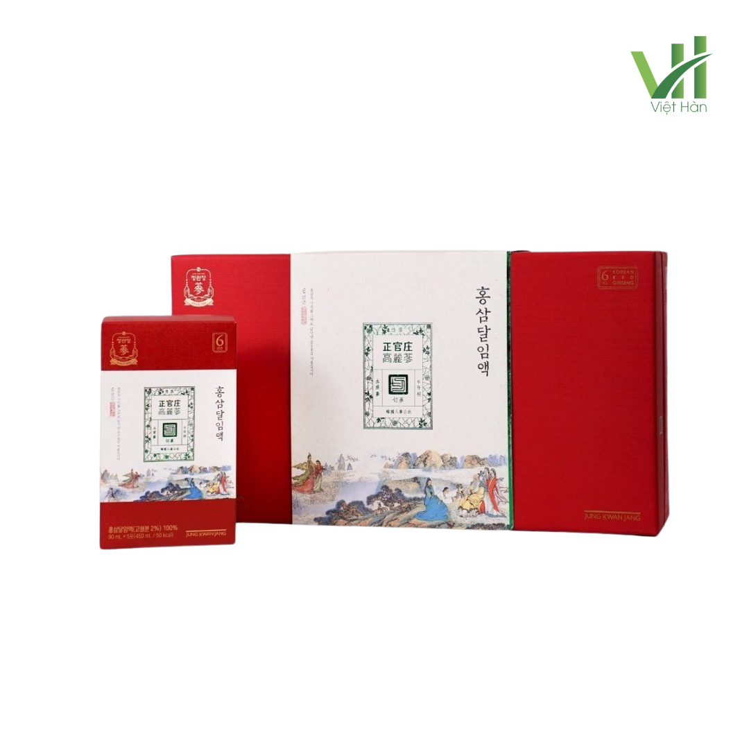 Nước Hồng Sâm Tinh Khiết KGC Pure Extract Jung Kwan Jang Hộp 30 Gói x 90ml