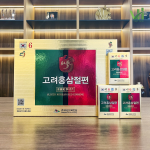 Sâm lát tẩm mật ong Daesan Hàn Quốc Hộp 10 gói x 20g