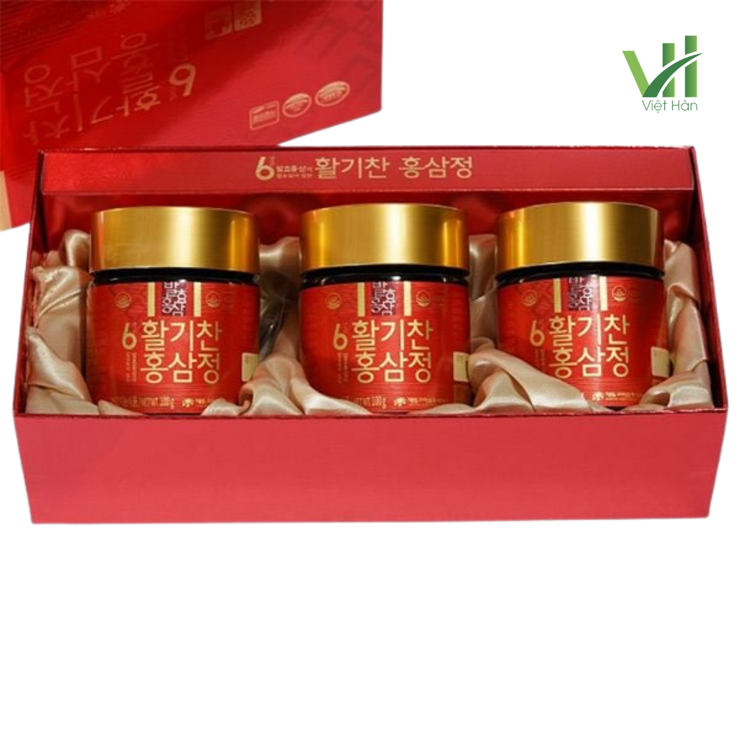 Cao Hồng Sâm Lên Men Daedong Hộp 3 Lọ x 100g - Ảnh 4