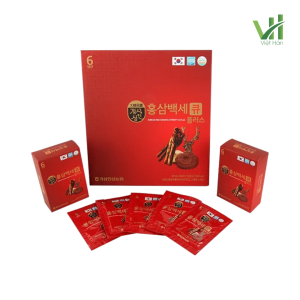 Alternative view of Nước Hồng Sâm Nhung Hươu Linh Chi Q Plus 50ml x 30 Gói