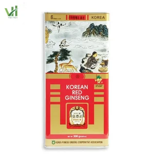 Hồng Sâm Củ Khô Punghi Hàn Quốc Hộp 300g