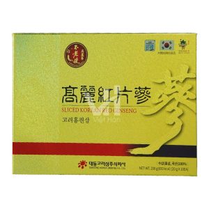 Alternative view of Hồng Sâm Lát Khô Daedong Hàn Quốc Hộp 10 gói x 20g