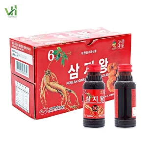 Nước Hồng Sâm Linh Chi KGS Hàn Quốc Hộp 10 chai x 100ml