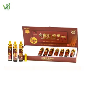 Nước Hồng Sâm Nhung Hươu KGS Hàn Quốc Hộp 10 ống x 20ml
