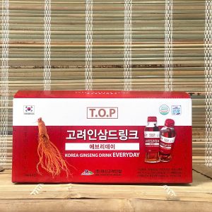 Alternative view of Nước Hồng Sâm T.O.P Daesan có củ Hàn Quốc 10 chai x 120ml
