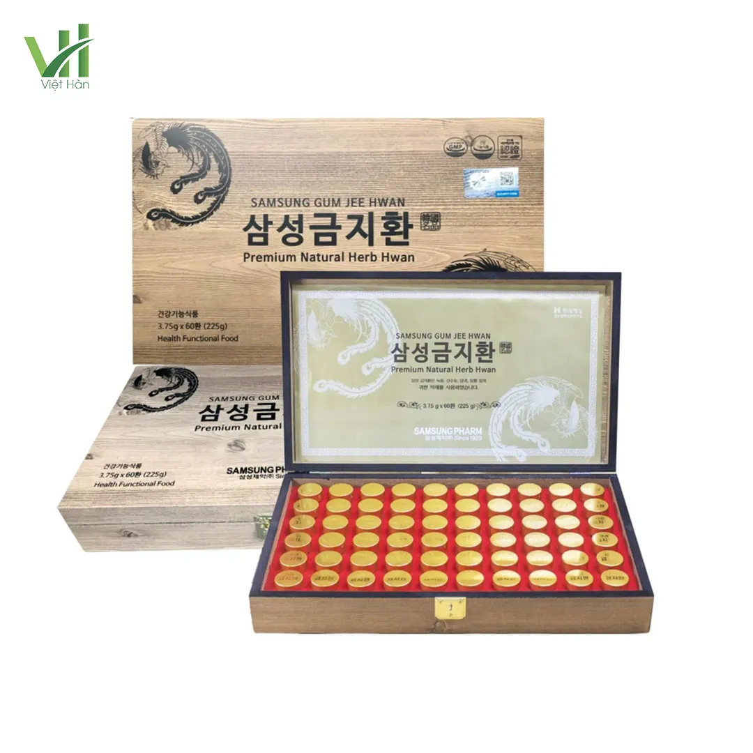 Viên thảo dược bổ não Samsung Gum Jee Hwan 60 viên