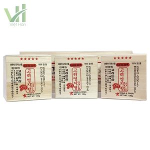 Alternative view of Cao Linh Chi Hàn Quốc Hộp gỗ 360g (120g x 3 lọ)
