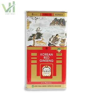 Hồng Sâm Củ Khô Punghi Hàn Quốc Hộp 75g