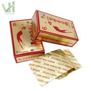 Alternative view of Sâm lát tẩm mật ong KGS 200g 6 năm tuổi nguyên chất – Tiện dụng và hữu hiệu