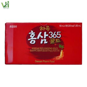 Alternative view of Nước Hồng Sâm Gold Daesan Hàn Quốc Hộp 10 chai x 100ml