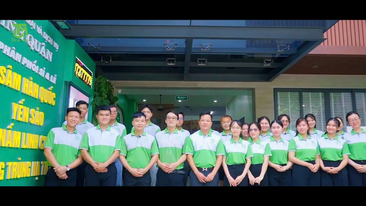 Đội ngũ công ty Tâm Minh Quân — Nhân Sâm Việt Hàn